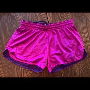Purple Nike Running Shorts